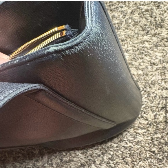 MCM Black Shoulder Bag & Matching Wallet Gold Hardware purse handbag luxury - Picture 13 of 16